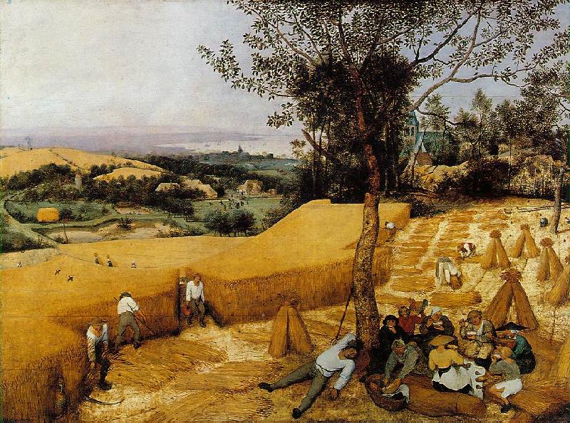 The Harvesters gf, BRUEGEL, Pieter the Elder